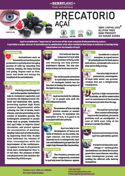 ACAIBERRY CAPSULE LYOPHILIZED